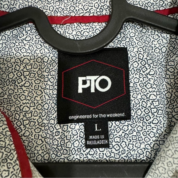 PTO Short Sleeve Button Down Shirt - Picture 4 of 4